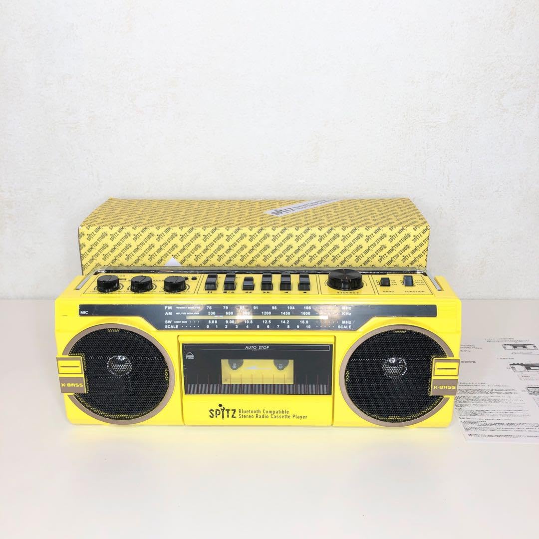 SPITZ 限定　Bluetooth対応ラジカセ Amazon.co.jp: 限定 MTI Bluetoothラジカセ PDZJ-1093 スピッツ